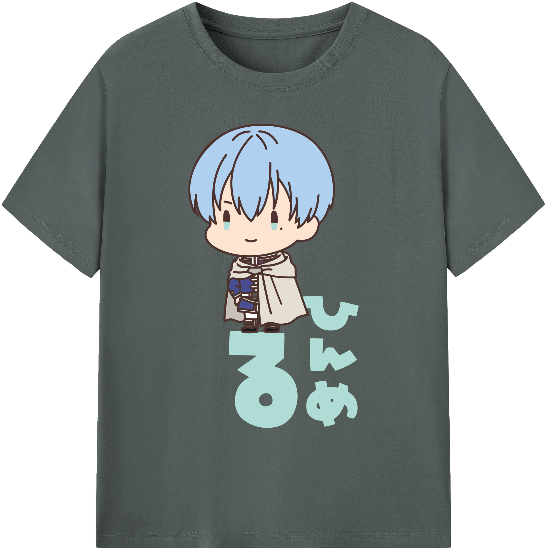 （画像用） 葬送のフリーレン Frieren 綿100％ メンズ半袖Tシャツ｜肌触りやわらか＆通気性